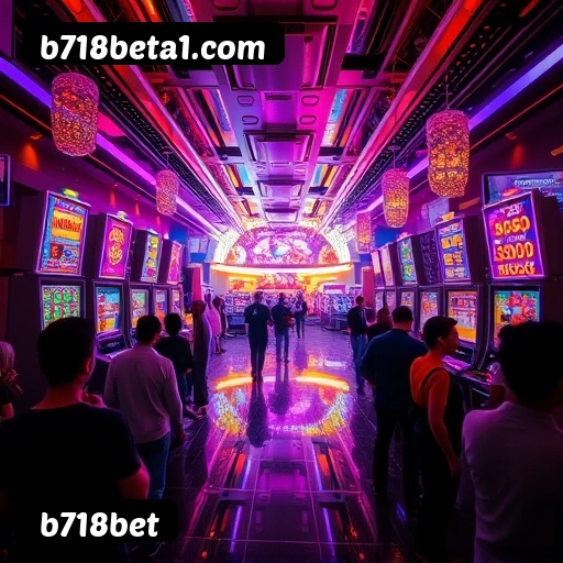 Logo da b718bet